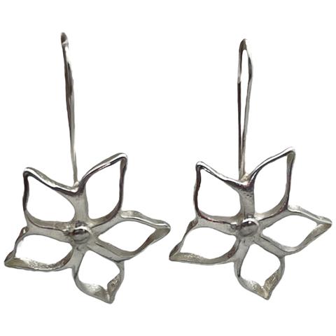 Orecchino A Gancio Irregolare Blom G In Argento Placcato 10µ - Foto 1