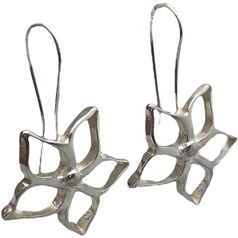 Orecchino A Gancio Irregolare Blom G In Argento Placcato 10µ - Foto 2