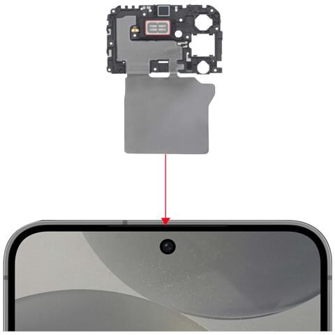 Antenna Nfc E Auricolare Interno Galaxy A36 Original Service Pack, Grigio - Foto 2
