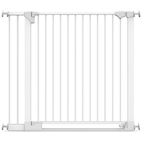 Safetots Cancelletto Safestep, Bianco, 110cm - 117cm, Passaggio Extra Basso, Apertura Extra Larga Di 81cm - Foto 1