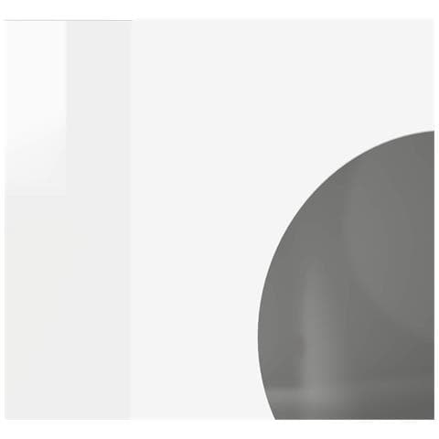Credenza Bianco Lucido 40 x 35 x 100.5 cm Legno multistrato - Foto 9