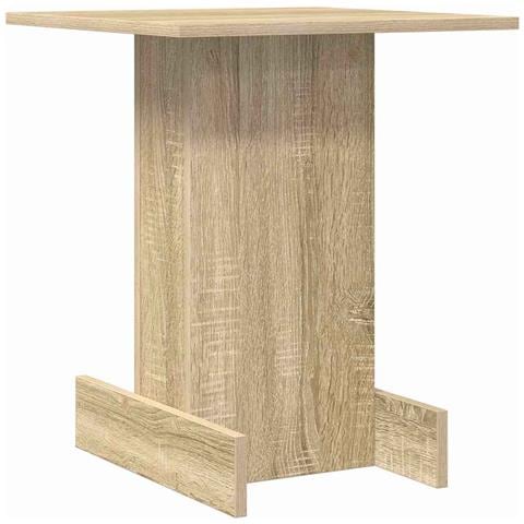 Tavolino Rovere Sonoma 44,5 x 45 x 55 cm Legno multistrato - Foto 1