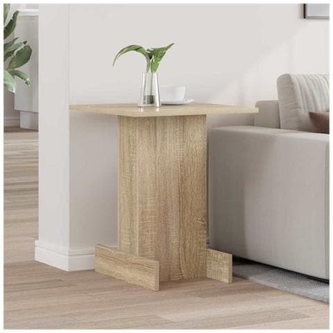 Tavolino Rovere Sonoma 44,5 x 45 x 55 cm Legno multistrato - Foto 2