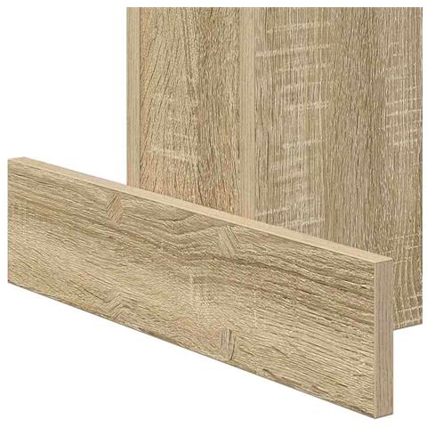 Tavolino Rovere Sonoma 44,5 x 45 x 55 cm Legno multistrato - Foto 9