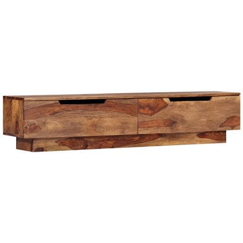 Mobile Porta TV 145x30x30 cm in Legno Massello - Foto 1