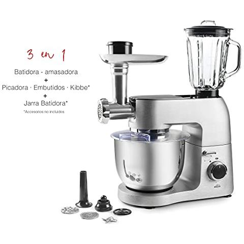 69683 - Impastatrice elettrica completa, macchina per il pane, robot da cucina impastatrice, - Foto 3