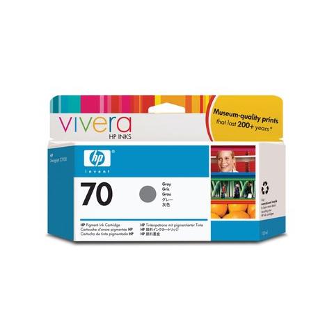 C9450a Cartuccia Ink Originale 70 Grigio per HP DesignJet Z3200 - Foto 1