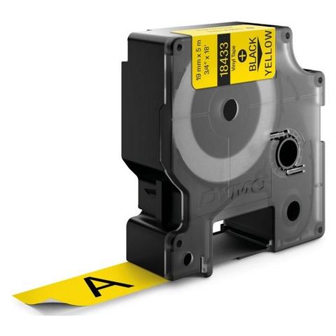 Etichetta termica Dymo S0718470 - 19 mm Larghezza x 5,50 m Lunghezza - Vinile - Trasferimento termico - Giallo - Foto 3