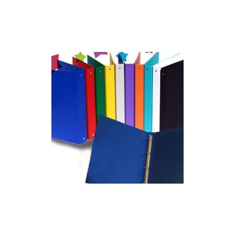 raccoglitore 4r 30mm 22x30 rivestito in ppl blu kingcolor starline - Foto 1