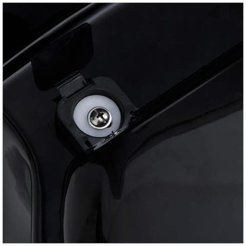 Vaso WC in Ceramica da Bagno ad Angolo Nero - Foto 8