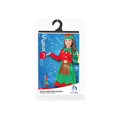 Costume Verde E Rosso Elfo Natalizio Bambina 10 A 12 Anni - Foto 7