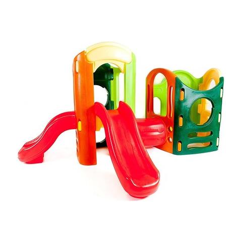 Funge Sia Da Casa Che Da Impegnativa Palestra Con Cunicolo E Due Scivoli. Può Essere Assemblato In 8 Configurazioni Diverse. Indossare Sempre Le Scarpe. Massimo 5 Bambini - 9004663 - Foto 1