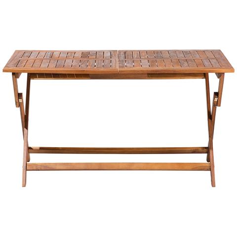 Set Da Giardino Tavolo 6 Sedie In Legno Di Acacia Cento - Foto 26