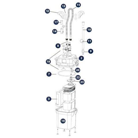 Ricambio Adattatore In Gomma Per Filtro Pratiko 300/400 - Foto 2
