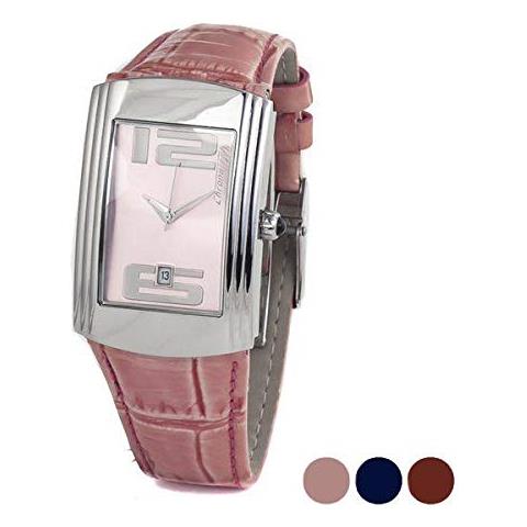 Orologio Analogico Quarzo Unisex Adulto Con Cinturino In Pelle Ct7017b-04 - Foto 1