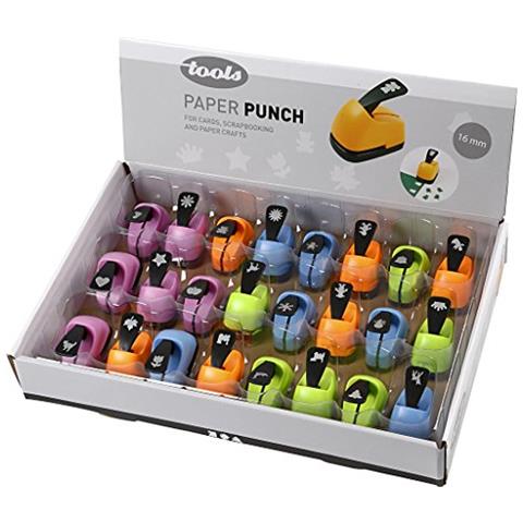 Perforatrice Per Carta, Misura 16 Mm, Per Ogni Giorno E Natale, 24 Anni - Foto 1