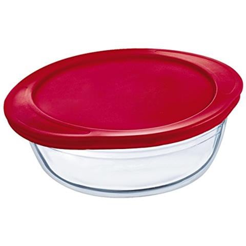 Cook & Store - contenitore Rotondo 1,0 Litro Rosso - Foto 1