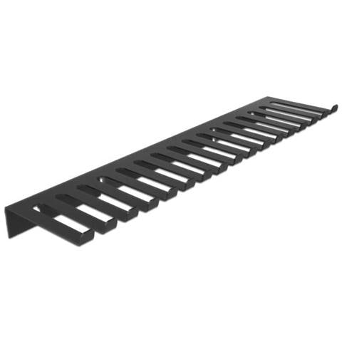 Delock Passacavo 325 X 90 Mm Per Montaggio A Parete Nero - Foto 1
