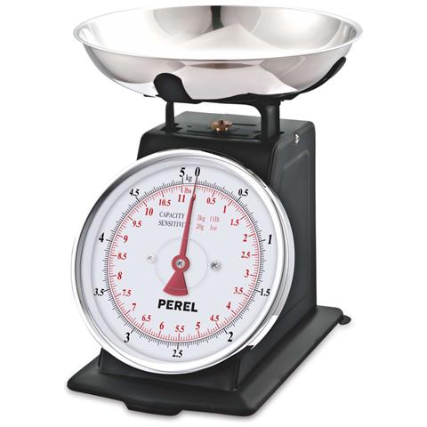 Bilancia da Cucina Analogica 5 kg Nera - Foto 1