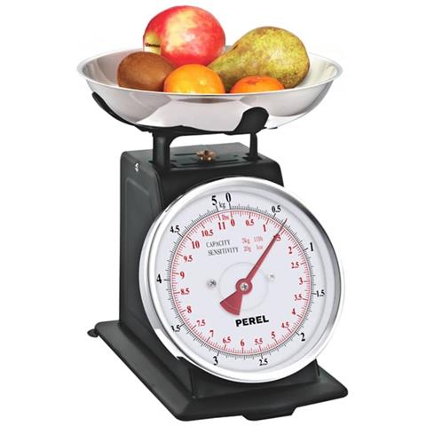 Bilancia da Cucina Analogica 5 kg Nera - Foto 2