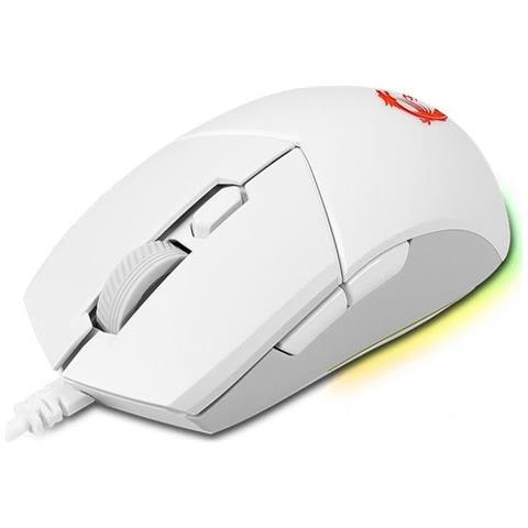 Mouse MSI Clutch GM11 WHITE GAMING - Foto 5