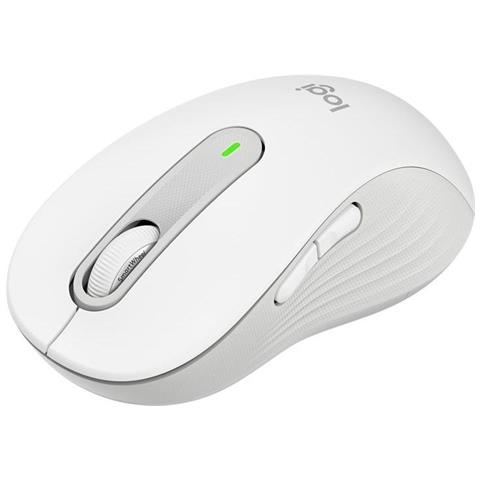 Mouse Signature M650 L Ottico 5 Tasti 2000 DPI Colore Bianco / Grigio - Foto 2