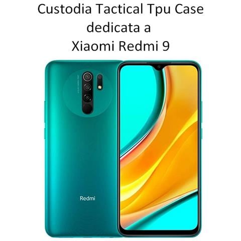 Custodia Originale Tpu Cover Case Per Xiaomi Redmi 9 Trasparente - Foto 2