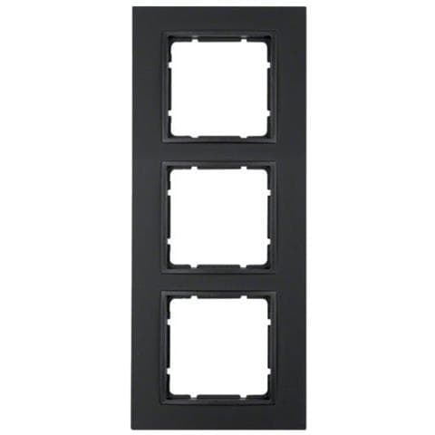 Berker 10136626 Antracite Placca Copripresa E Copri Interruttori - Foto 1