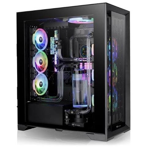 CTE T500 TG Full Tower Nero - Foto 4