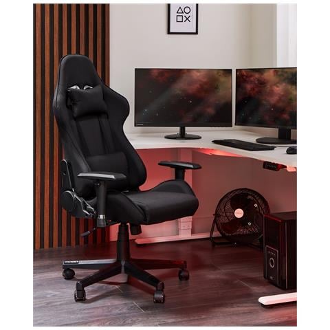 Sedia Da Gaming Warrior Nero - Foto 1