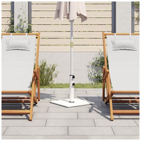 Base per Ombrellone per Pali Ø32/38/48 mm 17 kg Quadrata - Foto 3