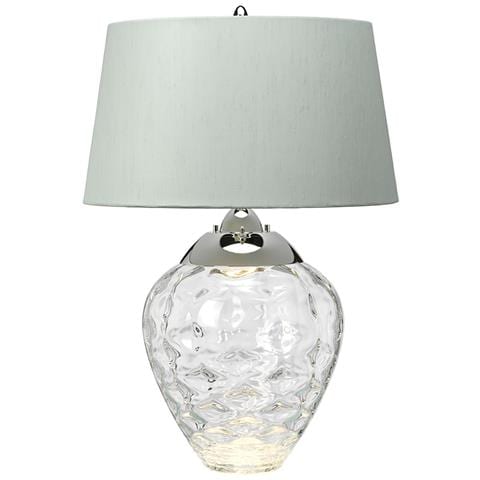 Lampada Da Scrivania Contemporanea Samara In Acciaio Nichel Lucido 1 Luce E27 - Foto 1