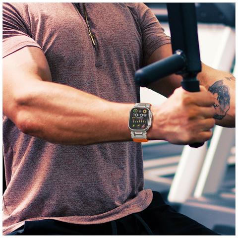 Cinturino Universale Per Apple Watch 4/5/6/7/8/9, 42/44/45/49mm Black - Foto 6