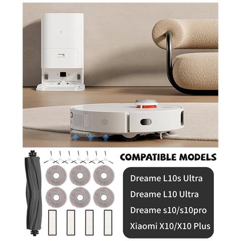 Kit Di Parti Di Ricambio Per Aspirapolvere Robot Dreame L10 Ultra - Foto 2