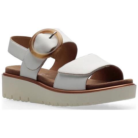 Bilbao Sandals Sandali Pelle Scarpe Donna Bianco Eu 40, 12-33505-04 - Foto 1