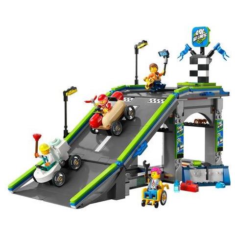 Nessun Limite: Gara Sulla Pista A Rampe Lego 60460 City Great Vehicles - Foto 1
