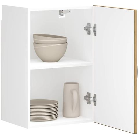 Pensile Da Cucina Kalmar Rovere Artigianale Legno Multistrato - Foto 1