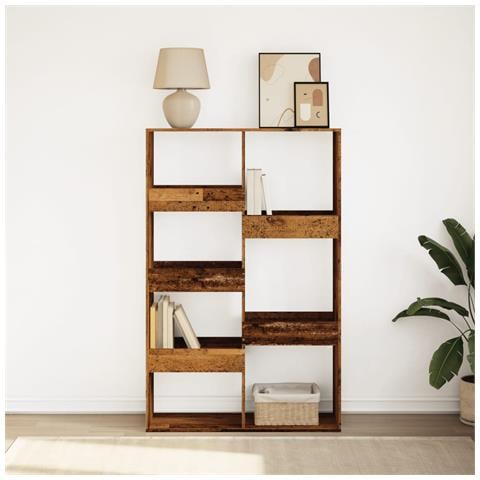 Libreria Legno Antico 100x33x155,5 Cm In Legno Multistrato - Foto 3