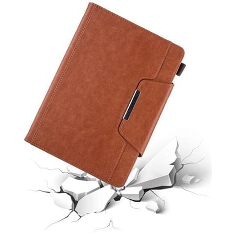 Custodia Elegante Per Ipad Mini 6 (2021) 8,3"" Con Porta Carte - Marrone - Foto 4