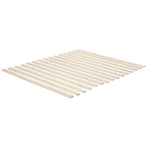 Letto Legno Di Pino Gonfaron 180 X 200 Cm Marrone Chiaro - Foto 2