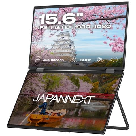 JN-DMD-IPS156F Monitor PC 39,6 cm (15.6") 1920 x 1080 Pixel Full HD LCD Nero - Foto 1