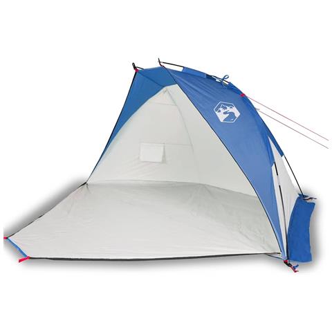 Tenda da Spiaggia Blu Azzurro 268x223x125 cm in Poliestere 185T - Foto 1