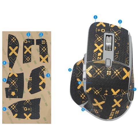 Adesivi Per Mouse Con Presa Migliorata Per Logitech Mx Master 3/3s Gold - Foto 1