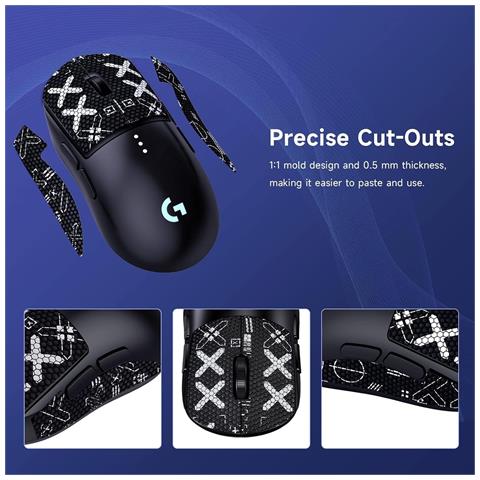 Adesivi Per Mouse Con Presa Migliorata Per Logitech Mx Master 3/3s Gold - Foto 5
