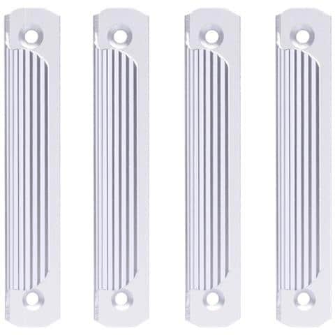 4 Maniglie Per Mobili - Montaggio Superficiale Silver - Foto 1