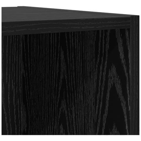 Armadi da muro 2 pcs Rovere Nero 37x37x37 cm Legno ingegnerizzato - Foto 9