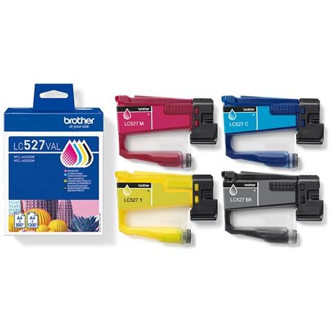 LC527VAL cartuccia d'inchiostro 4 pz Originale Nero, Ciano, Magenta, Giallo - Foto 2