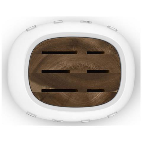 Blocco Di 6 Coltelli Bianchi - Kbsf02wh - Foto 5