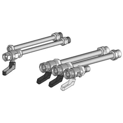 Kit Idraulico Tubi + 4 Rubinetti Per Caldaie Con Bollitore 3318435 - 4 Rubinetti A Magazzino - Foto 1