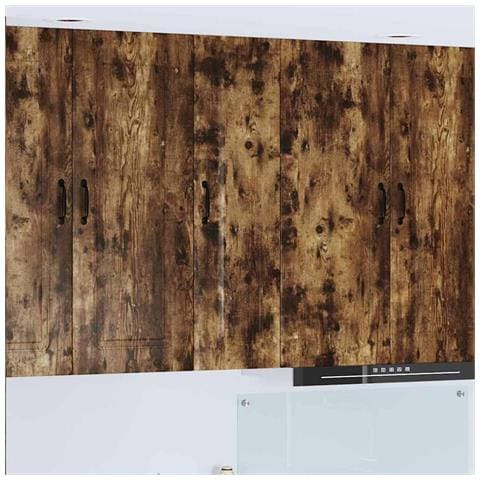 Pensile cucina Rovere fumé 30 x 31 x 100 cm Legno multistrato - Foto 2